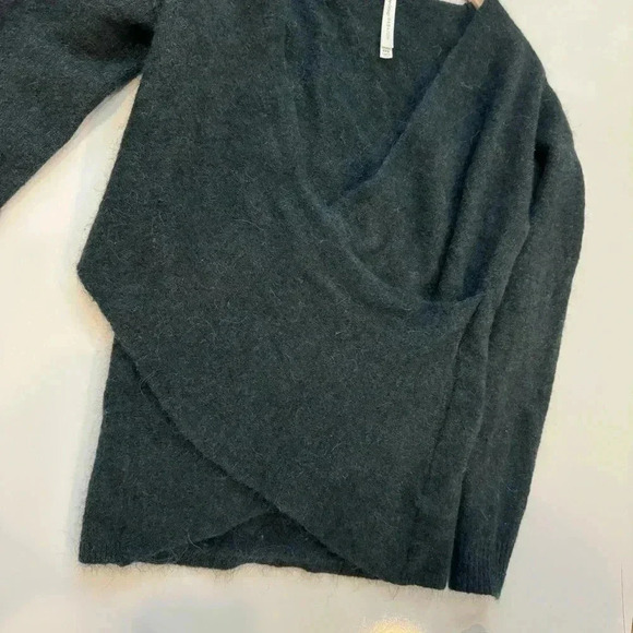 Babaton The Group Bandini Wrap Sweater Alpaca Wool  XXS - Picture 3 of 6